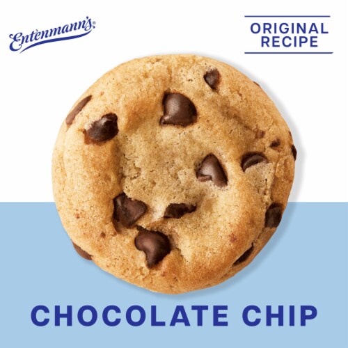 Entenmann's Original Recipe Chocolate Chip Cookies Perspective: right