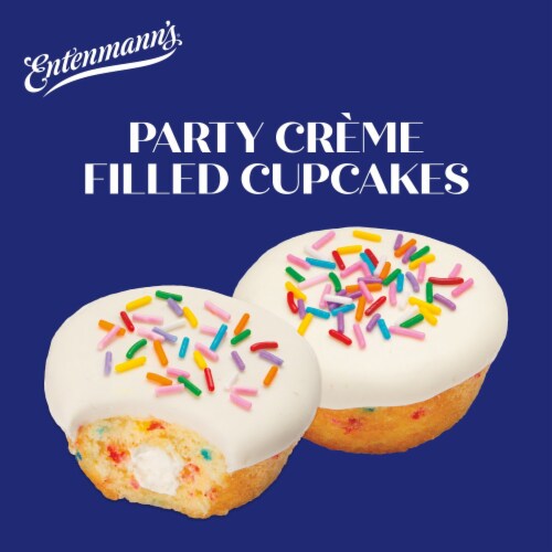 Entenmann's® Party Creme Filled Cupcakes Perspective: right