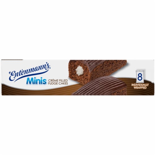 Entenmann's® Minis Creme Filled Fudge Cakes Perspective: right