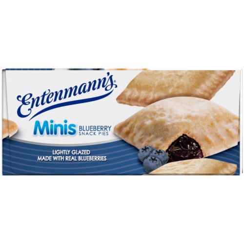 Entenmann's® Minis Blueberry Glazed Snack Pies Perspective: right