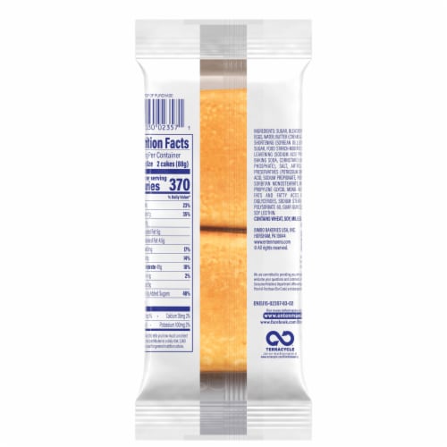 Entenmann's Single Serve Pound Cakes Perspective: right