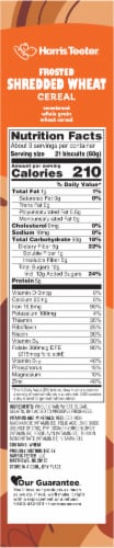Harris Teeter Bite-Sized Frosted Shredded Wheat Cereal Perspective: right