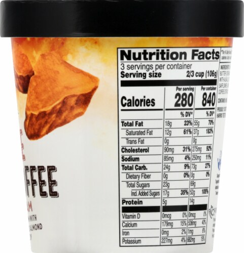 Harris Teeter® HT Traders™ Toffee Loves Coffee Ice Cream Perspective: right