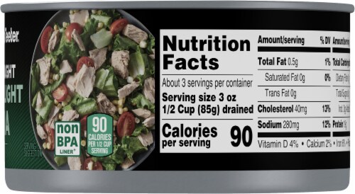 Harris Teeter® Chunk Light Tuna Perspective: right
