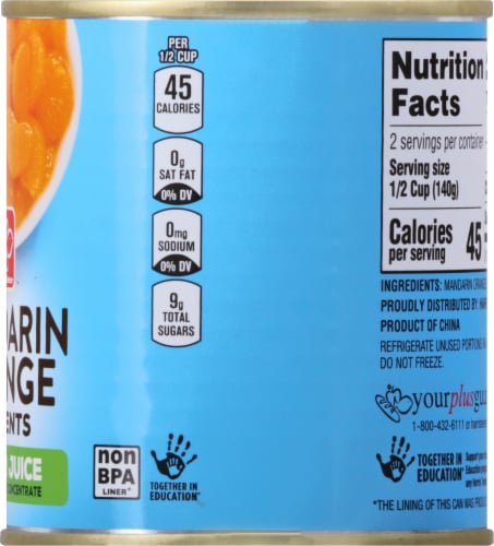 Harris Teeter™ Mandarin Orange Segments in Pear Juice Perspective: right