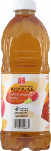 Harris Teeter White Grape Peach Juice Perspective: right