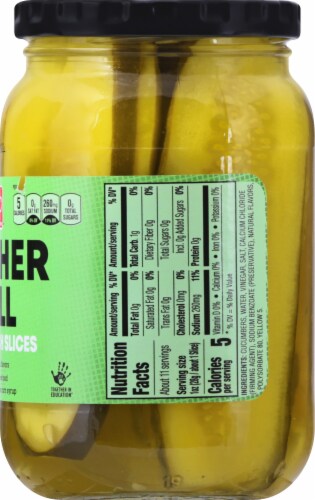 Harris Teeter™ Kosher Dill Sandwich Slices Perspective: right