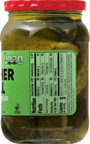 Harris Teeter™ Whole Kosher Dill Baby Pickles Perspective: right