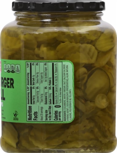 Harris Teeter™ Hamburger Dill Pickle Chips Perspective: right
