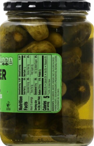 Harris Teeter™ Whole Kosher Dill Baby Pickles Perspective: right