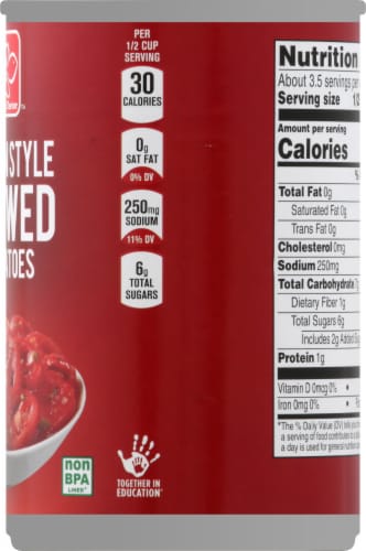 Harris Teeter™ Italian Style Stewed Tomatoes Perspective: right