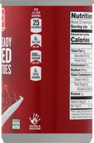 Harris Teeter™ Chili Ready Diced Tomatoes Perspective: right