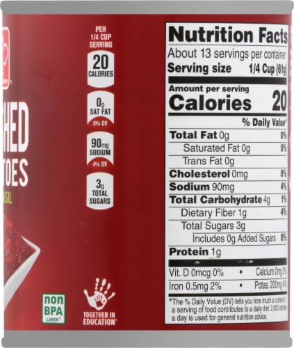 Harris Teeter™ Crushed Tomatoes with Basil Perspective: right