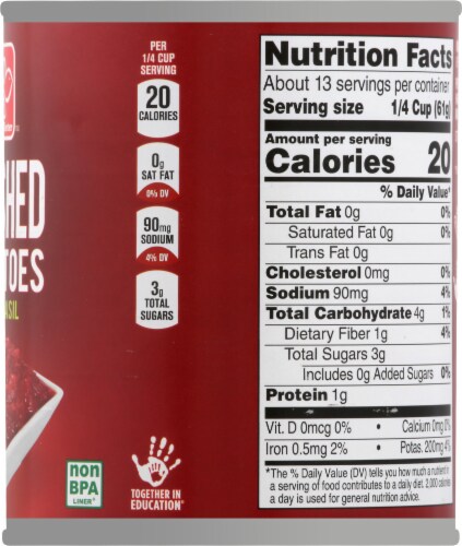 Harris Teeter™ Crushed Tomatoes with Basil Perspective: right