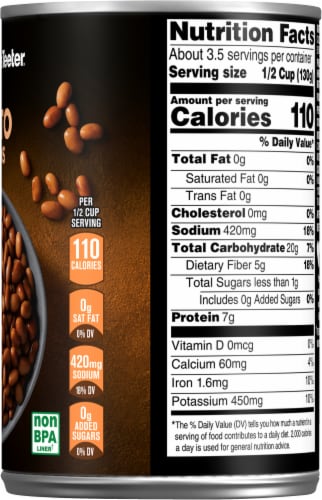 Harris Teeter™ Pinto Beans Perspective: right