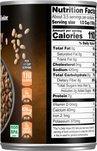 Harris Teeter Navy Beans Perspective: right