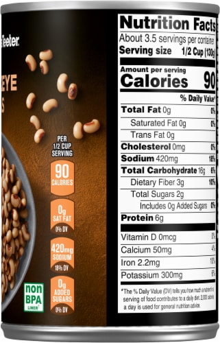 Harris Teeter Black Eyed Peas Perspective: right