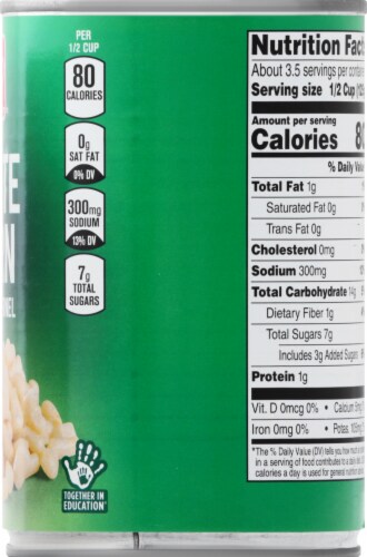 Harris Teeter™ Whole Kernel White Corn Perspective: right
