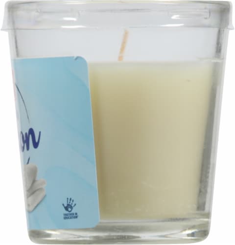 Harris Teeter Your Home™ Fresh Cotton Soy Blend Scented Candle Perspective: right