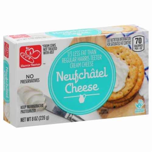 Harris Teeter Neufchatel Cheese Perspective: right
