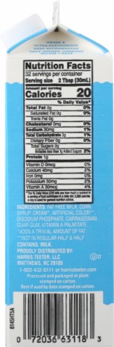 Harris Teeter® Fat Free Half & Half Perspective: right