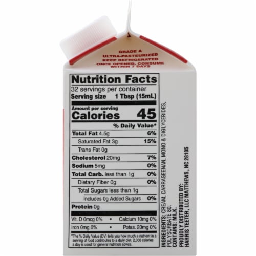 Harris Teeter™ Whipping Cream, 16 fl oz Kroger