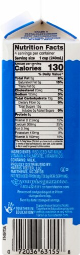 Harris Teeter™ 2% Reduced Fat Milk Perspective: right