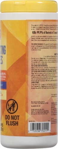 Harris Teeter™ Lemon Disinefecting Wipes Perspective: right