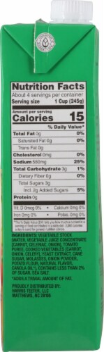 Harris Teeter® Fat Free Vegetable Stock Perspective: right