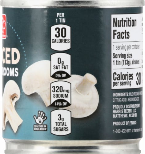 Harris Teeter™ Sliced Mushrooms Perspective: right