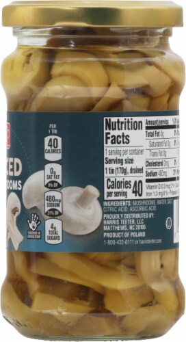 Harris Teeter® Sliced Mushrooms Perspective: right