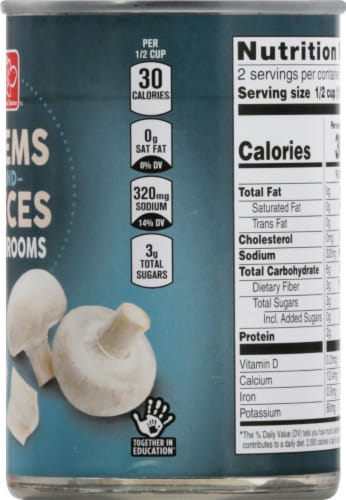 Harris Teeter™ Stems and Pieces Mushrooms Perspective: right