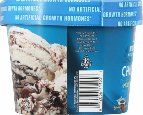 Harris Teeter™ No Sugar Added Churned Moose Tracks® Ice Cream Perspective: right