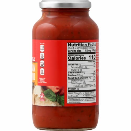Harris Teeter™ Homestyle Parmesan & Romano Pasta Sauce Perspective: right