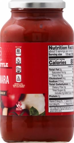 Harris Teeter™ Homestyle Marinara Pasta Sauce Perspective: right