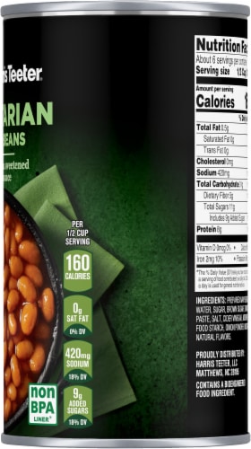 Harris Teeter™ Vegetarian Baked Beans Perspective: right