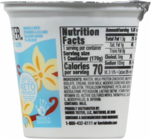 Harris Teeter™ Carbmaster® Vanilla Lactose Free Yogurt Perspective: right