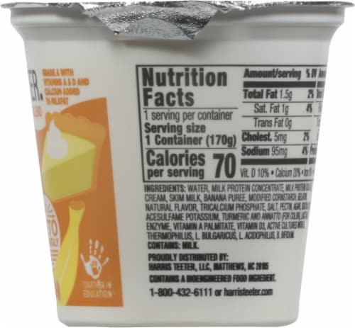 Harris Teeter™ Carbmaster® Banana Cream Pie Cultured Dairy Blend Perspective: right