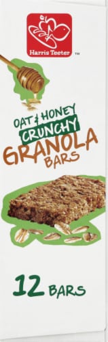 Harris Teeter Oat & Honey Crunchy Granola Bars Perspective: right