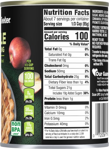 Harris Teeter™ Apple Pie Filling Perspective: right