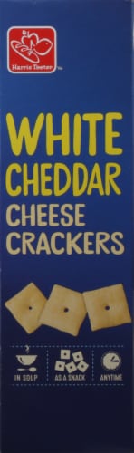 Harris Teeter™ White Cheddar Cheese Crackers Perspective: right