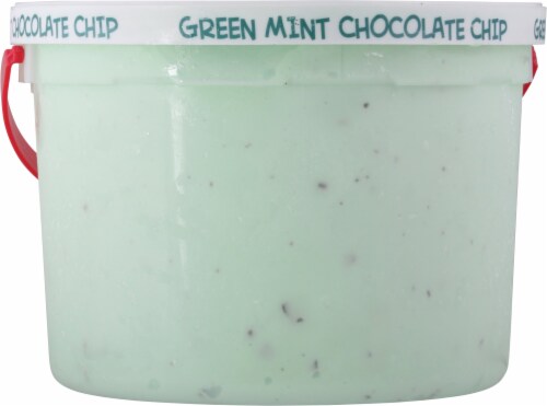 Harris Teeter™ Green Mint Cholocate Chip Ice Cream Perspective: right