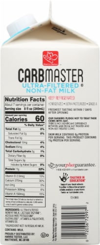 Harris Teeter™ Carbmaster® Original Ultra-Filtered Nonfat Milk Perspective: right