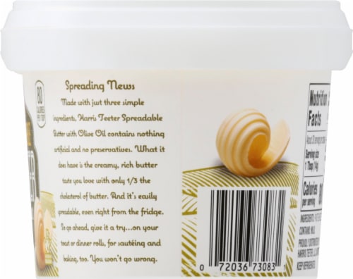 Harris Teeter™ with Olive Oil Spreadable Butter Perspective: right