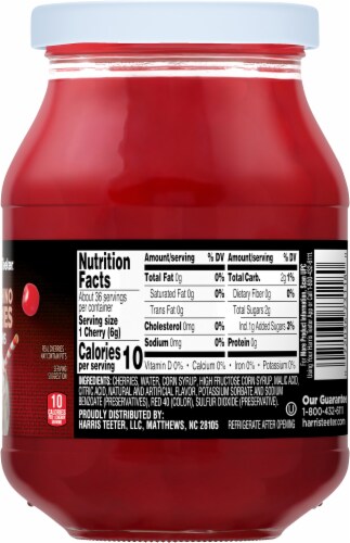 Harris Teeter™ Stem Free Maraschino Cherries Perspective: right