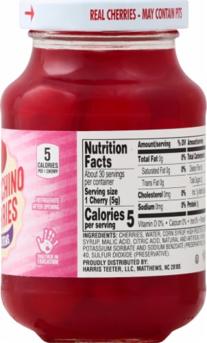 Harris Teeter™ Stem Free Maraschino Cherries Perspective: right