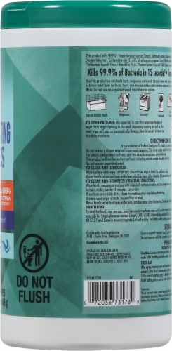 Harris Teeter™ Fresh Scent Disinfecting Wipes Perspective: right