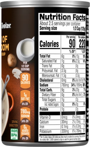 Harris Teeter™ Cream of Mushroom Soup Perspective: right