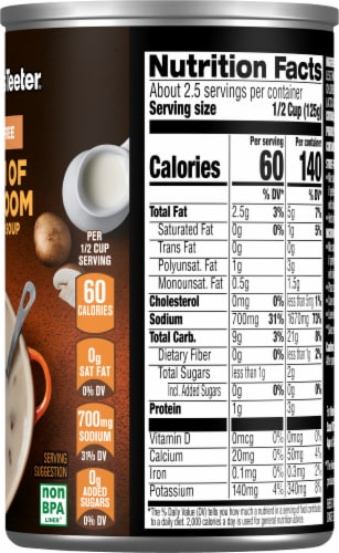 Harris Teeter™ Cream of Mushroom Condensed Soup Perspective: right