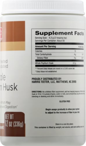 Harris Teeter™ Whole Psyllium Husk Perspective: right